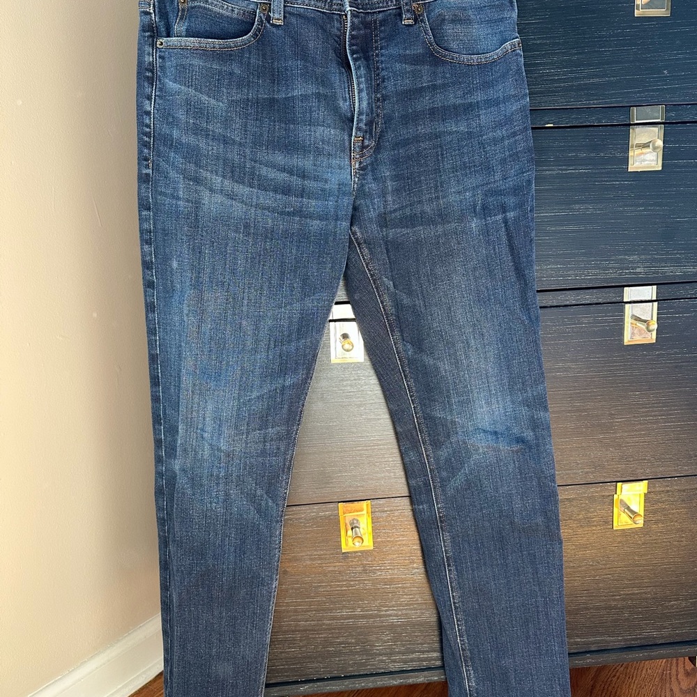 J. Crew Factory Men’s Slim Jeans - Dark Indigo